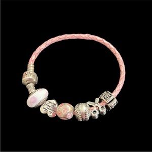Pandora Bracelet with 6 Charms